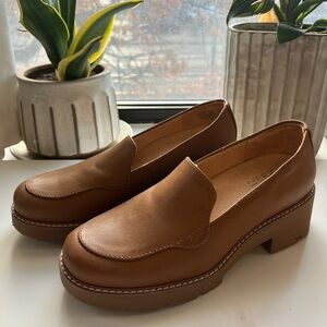 Naturalizer Brown Leather Loafers